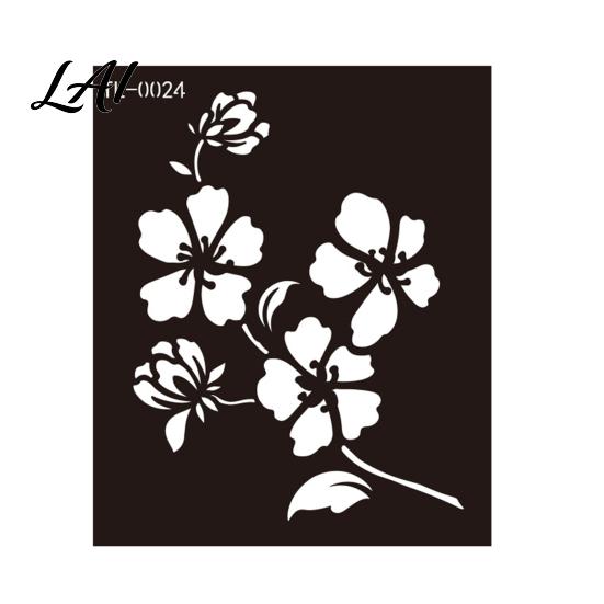 Indian Hand-painted Tattoo Henna Stencil Reusable DIY Tattooing Template Floral Animal Patterns Hand And Wrist Stencil for Temporary Tattoos