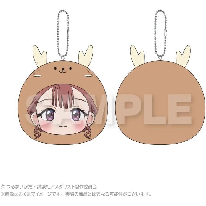 TV Anime "Medalist" Suzuka Shikamoto Marumei Cushion Keychain