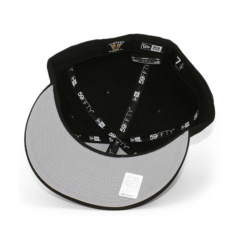 New Era Cap 59FIFTY Los Angeles Kings NHL TEAM BASIC FITTED CAP LOS ANGELES KINGS LA Hat Ice Hockey Black 5950 Sz 7-14 [Used]