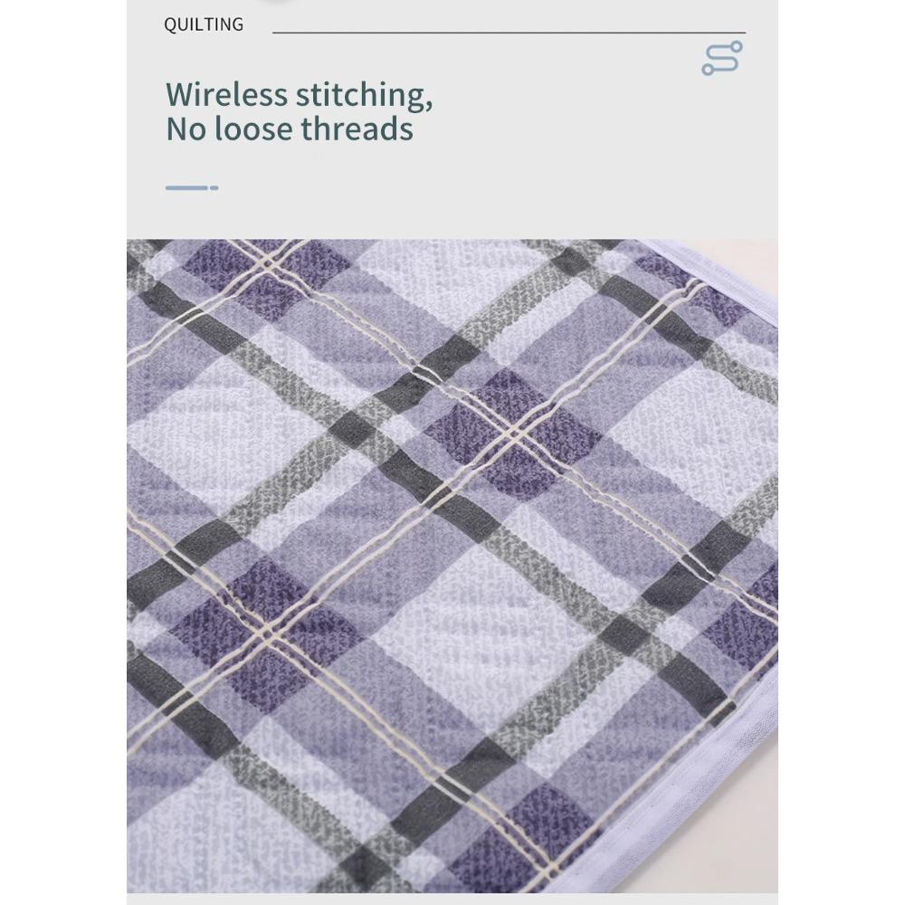 Extra Großes Auslaufsicheres Bettauflage, Waschbarer Wasserdichter Matratzenschoner für Starke Periode, Bettnässen, Inkontinenz, Wiederverwendbare Unterlage, Weich, Hautfreundlich