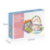 Infant Musical Play Mat & Piano Gym with Rattle Toys (0-18 Months)