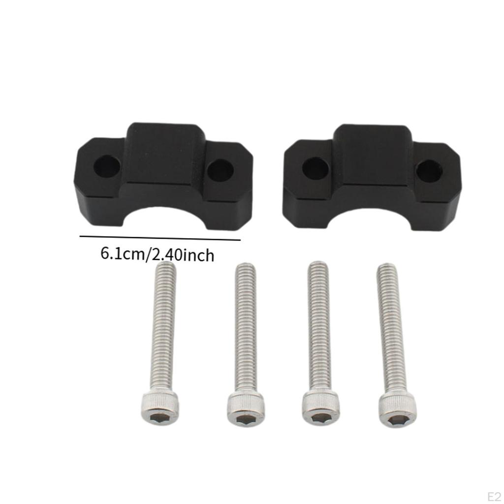 1 Pair Sturdy Practical Handlebar Risers for Crf1100L