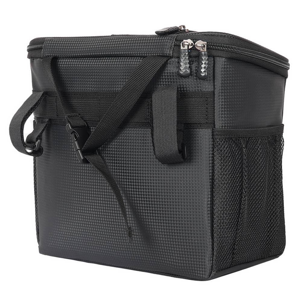 8L Bike Insulated Bag Large Capacity Touch Screen Bike Front Storage Bag Waterproof with Reflective Strip for MTB Road Bike