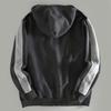 Bargain Finds~ Export Surplus Men's Hooded Sweatshirt, New Autumn/Winter Style, Fleece-Lined, Thickened, Warm, Color-Blocked Jacket for Men