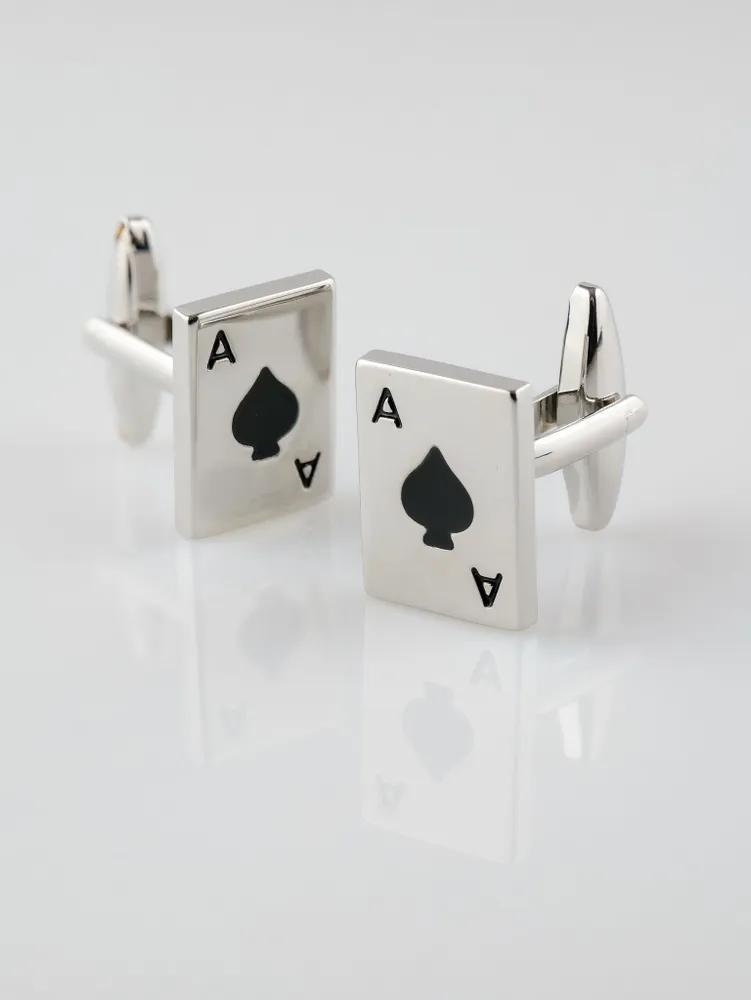 

A Set Of Cuff Buttons For The Suit And Shirt. One Size