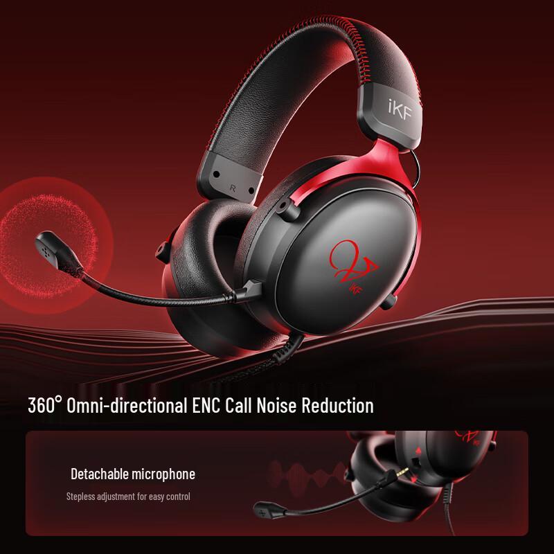 iKF V11 Series Wired Gaming Headset