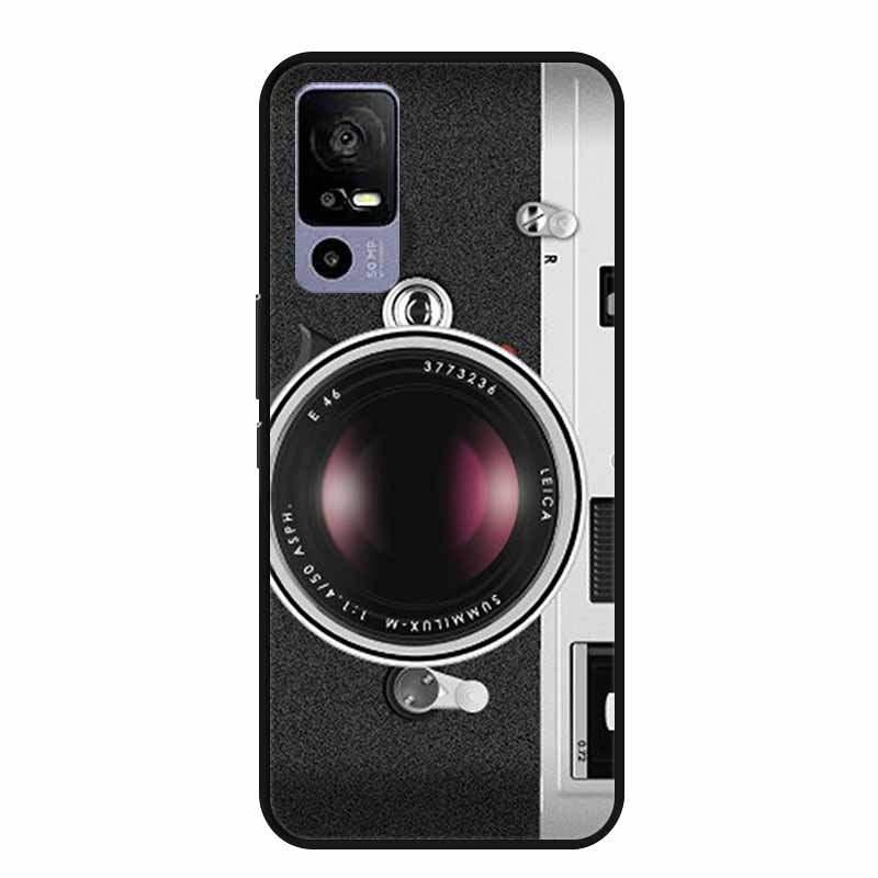For TCL 40 R 5G Cases T771K Fashion Soft TPU Silicone Phone Case For TCL 40R 5G T771H Cover Back Fundas Bumper Shockproof Coque