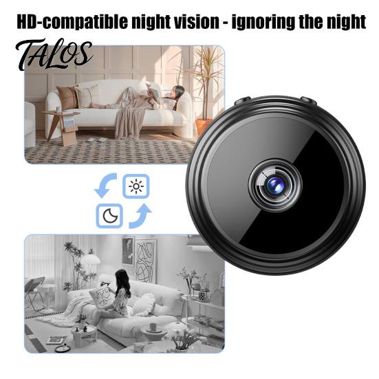 Einfach einzurichtendes Heimüberwachungssystem A9 Smarte Sicherheitskamera, 1080P Kabellose WiFi Innenkamera mit Nacht-Mini-Überwachungskamera-Sicht, Zwei-Wege-Audio,