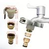 3-in-1 Copper Faucet Adapter Set Garden Quick Connect Hose Connector
