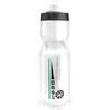 (Geartle) Hydro Clear Cycle Bottle, Clear, Volume Visible, Bicycle, Road Bike, Cycling Bottle, 710ml, 1 Bottle (Clear X Mint)