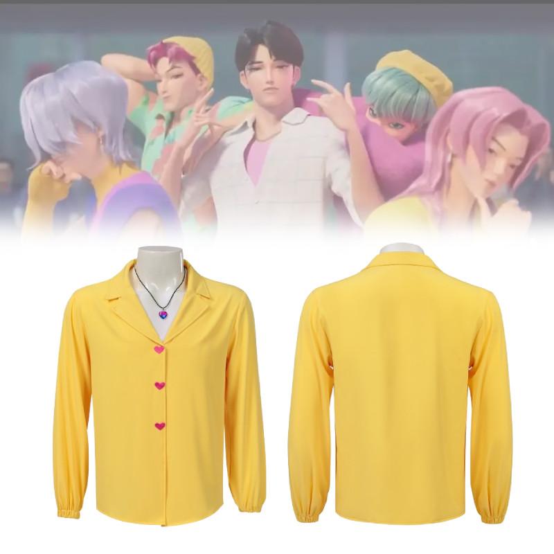 Demon Hunters Kpop Cosplay Costume Polyester Material Style Clothing Parties