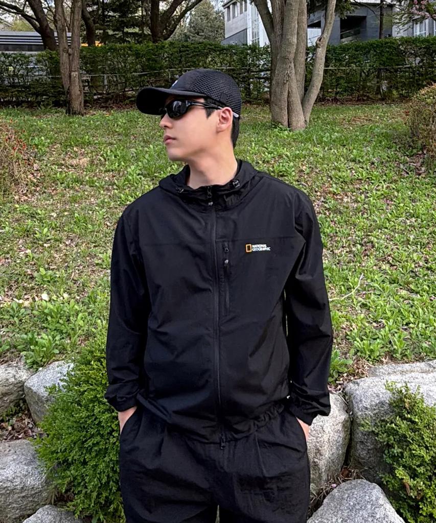 Meleusibaendeu [Set] Flow Mesh Sunglasses Holder Running Folder Cap