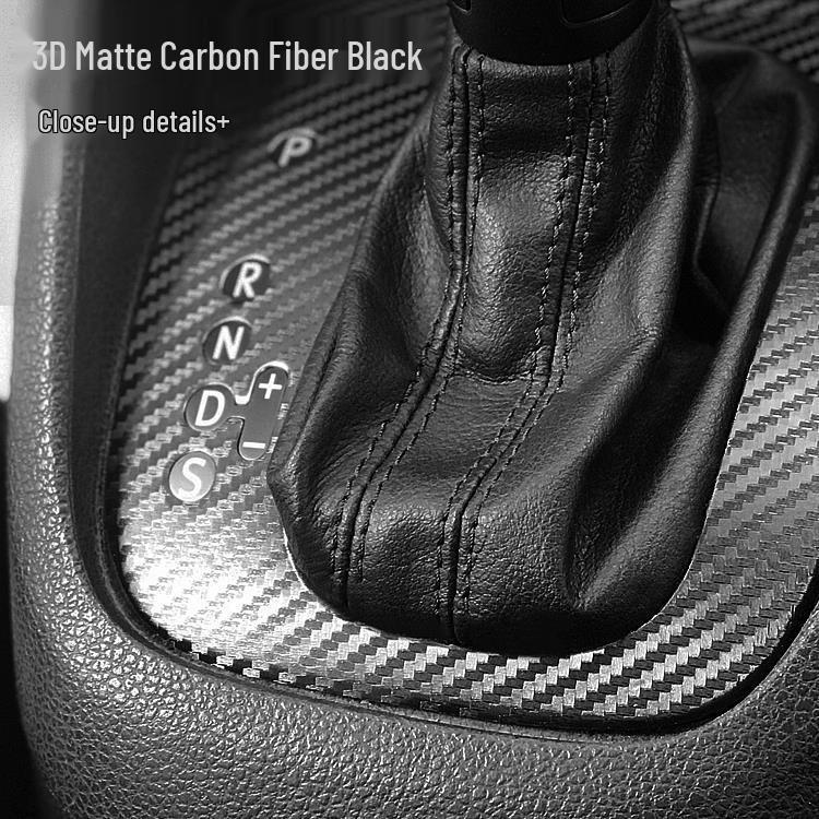 Golf 6 Carbon Fiber Interior Console Decoration Stickers, Free Replacement for 10-12 Year Models.