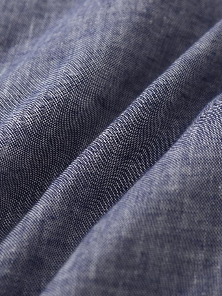 Kaituck Family Suimin Care Gauze Pajama Made in Long Available in Sizes and Navy and Sax Blue Men's Double-Layered Shirt, Japan, Sleeve, Spring,