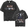 Alex Warren Little Orphan Alex Live  Tour Vintage Washed Tshirts Men Women Harajuku Hip Hop Short Sleeve T Shirt Streetwear