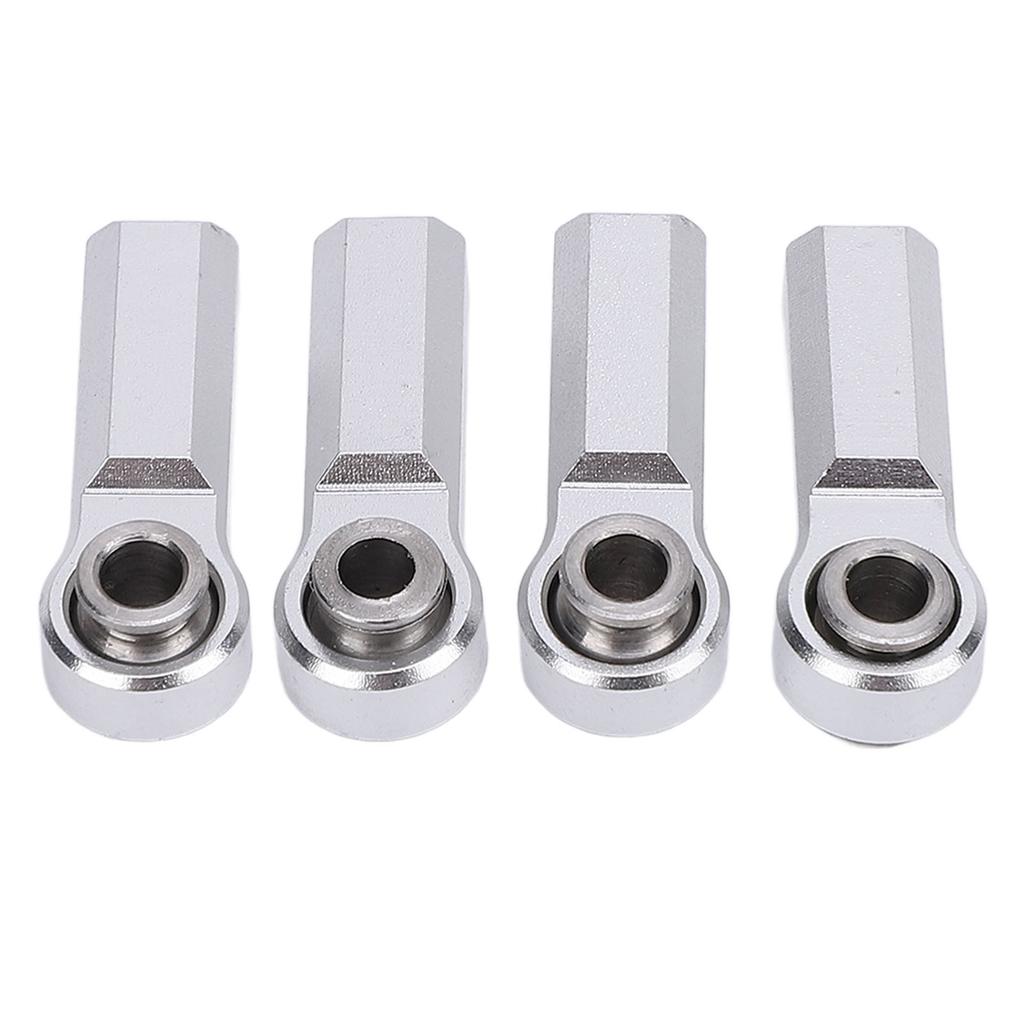 4PCS Metal Joint Alloy for 1/10 Model Car 7.0mm Diameter M4 Thrd RC Car Joint 4 Straight