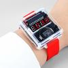 1Set Diy Electronic Watch Kit Led Digital Tube Display Creative Soldering Project Transparent Case Diy Kit (Without Battery)