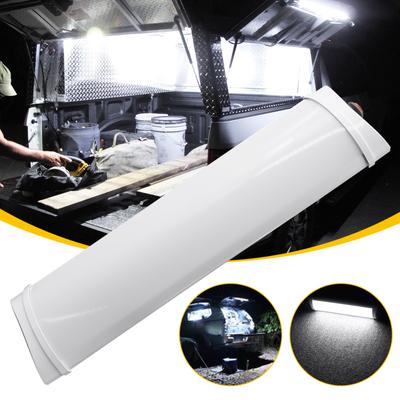 12V Interior LED Light Bar White Lamp 72 LEDs Universal Strip Light for Motorhome Car Camper Van Bus Caravan Boat ON/Off Switch