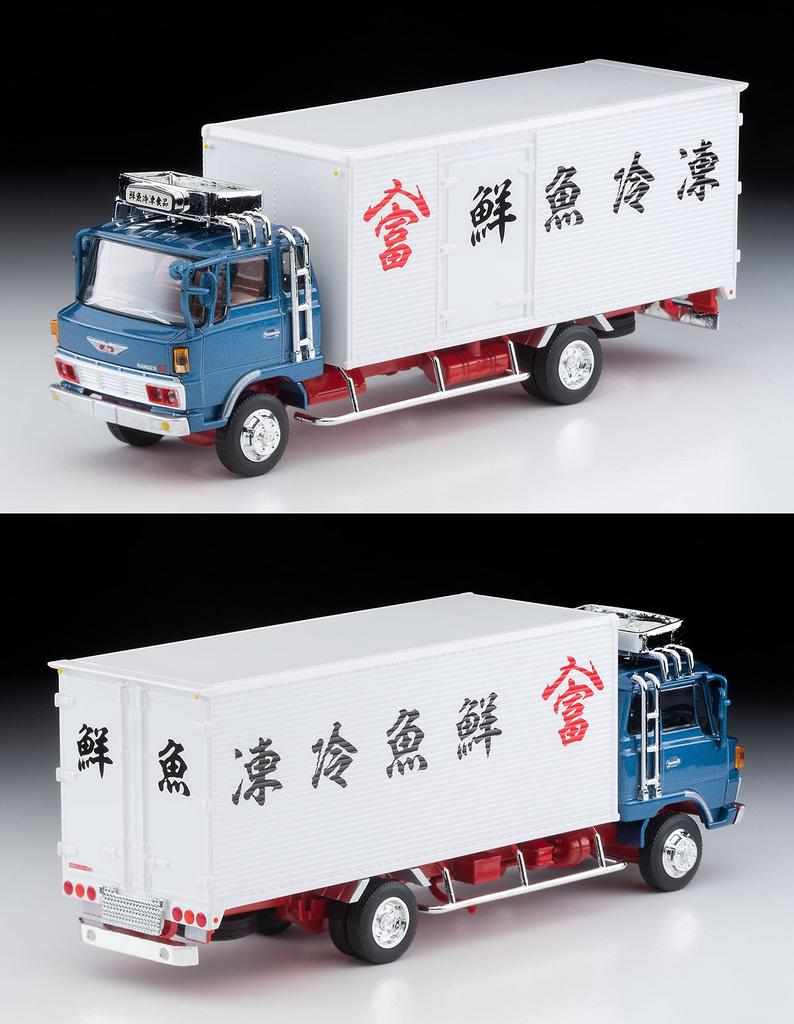 Tomytec Tomica Limited Vintage Neo Scale Hino Ranger KL545 Panel Van Finished Model 1/64 LV-N243c (Blue) -