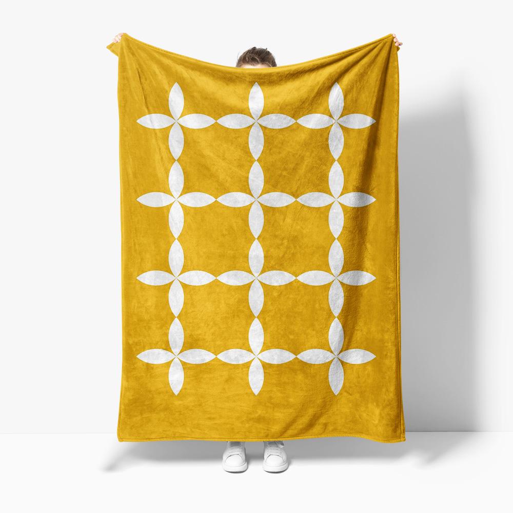 

Soft Fleece Blanket with Geometric Pattern Throw Bed Sofa Cover Decorative Throw Blanket Cushion Cover Gift 180x250CM 75x100cm
