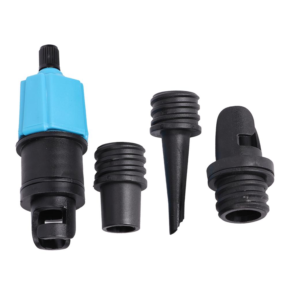 SUPs Pump Adapter Inflatable Air Valve Adaptor with 3 Air Faucet for Paddle Board Canoe Assault Boat