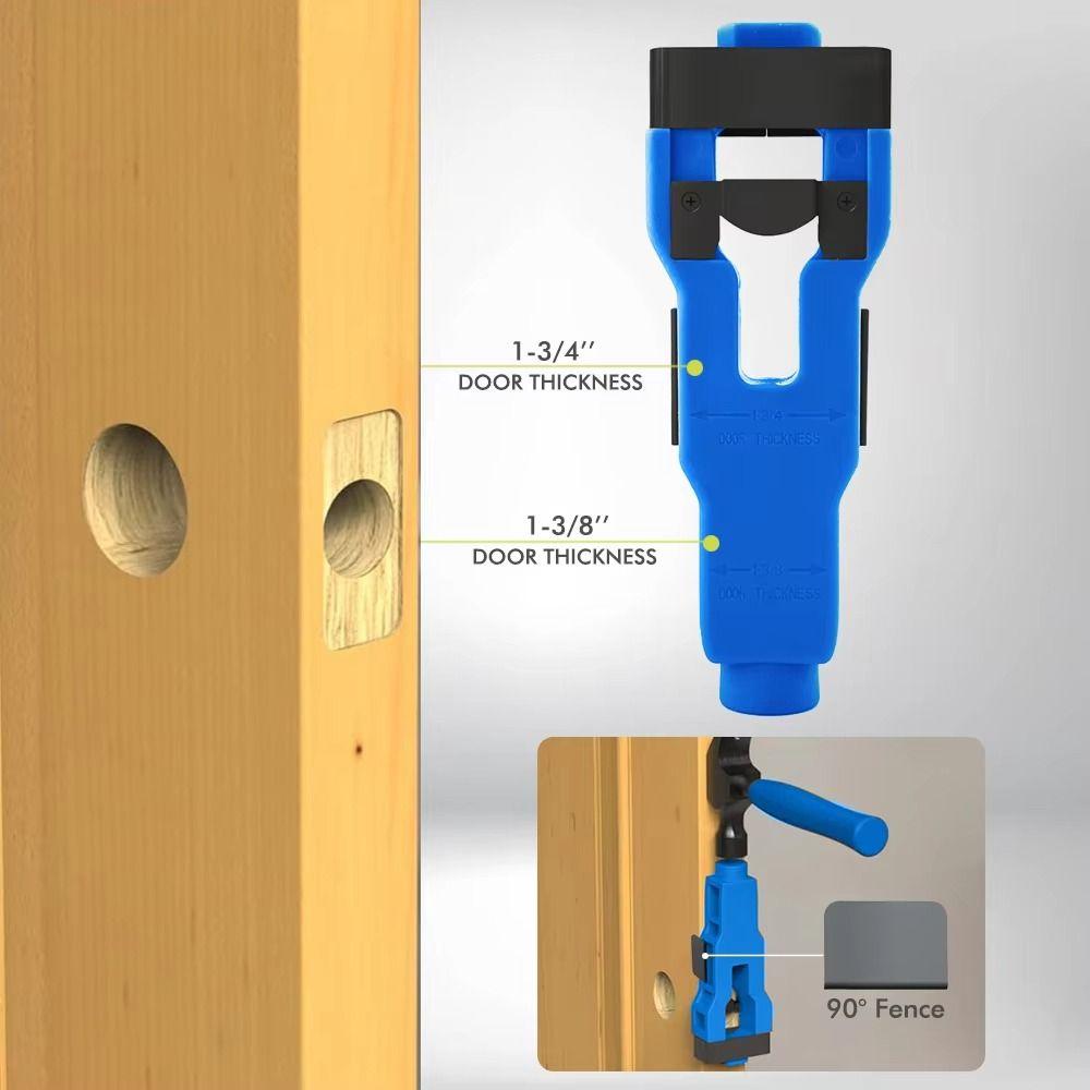 Door Mount Door Mortise Tool Accurate Scoring Door Installation Kit  1-3/8" or 1-3/4" Thick
