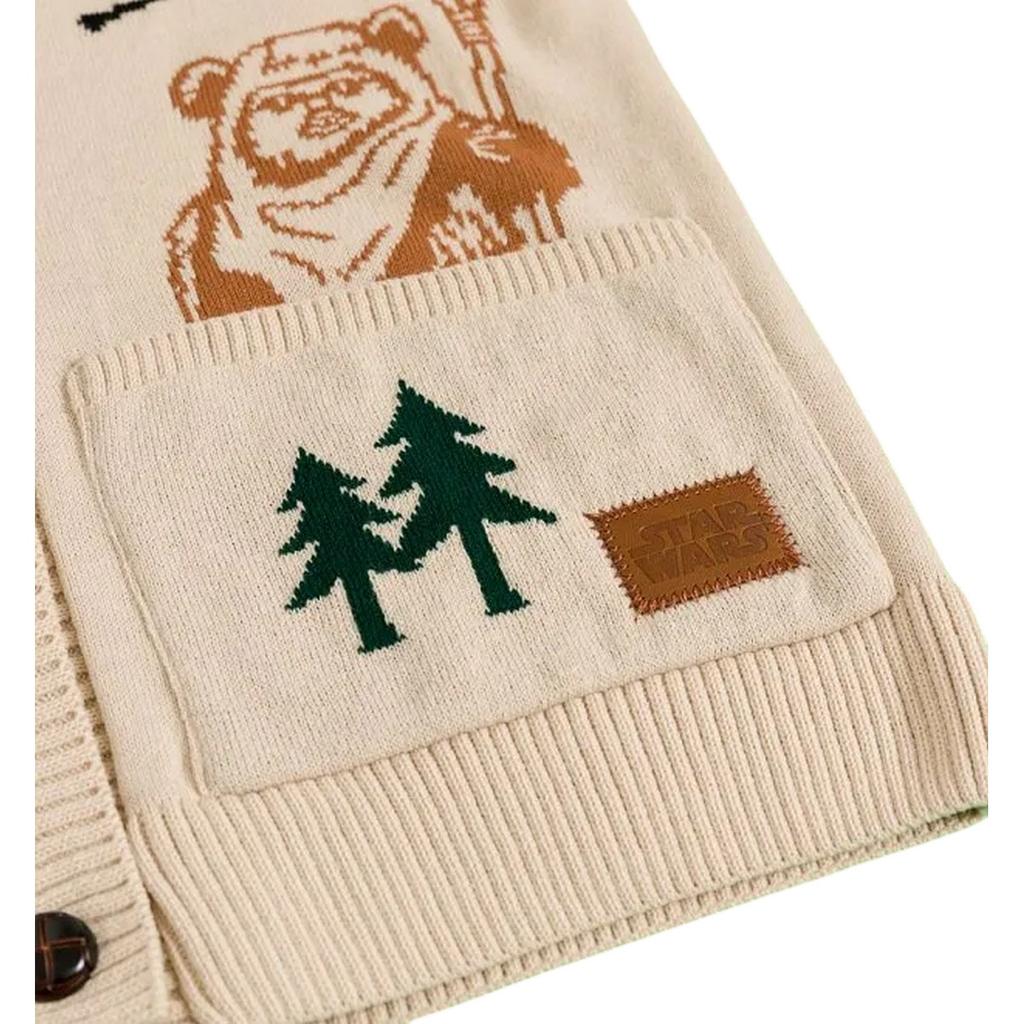 Star Wars Unisex Adult Ewok Forest Cardigan