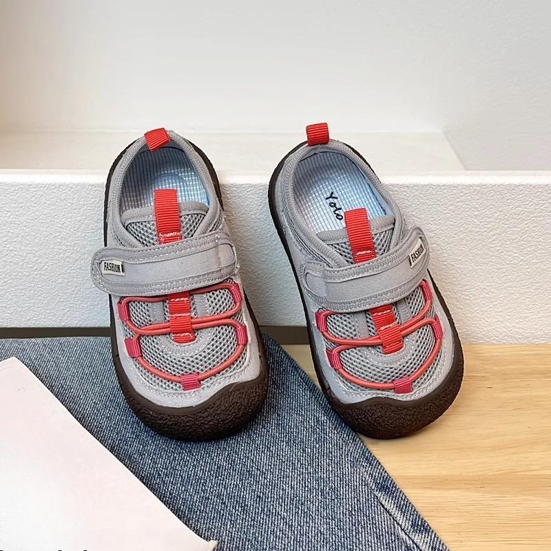 Sports Shoes, Boys and Girls Canvas Shoes, Anti-slip Soft-soled Shoes, Outdoor Breathable Shoes 22 красный
