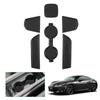 GAFAT Door Pocket Mats for Toyota GR86 2nd Rubber Mats with Drink and Interior Rubber Mats and Drive Only (ZN8 Type, Generation, 2021-Present) -