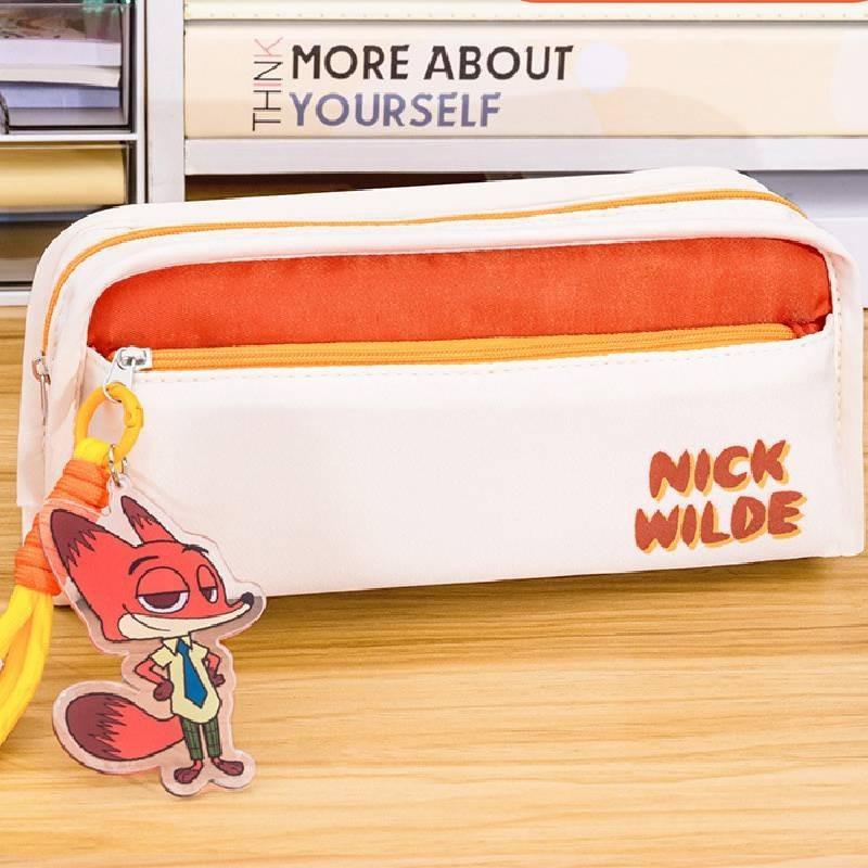 New Disney Large Capacity Cute And Stylish Student Pencil Case Perfect For Kids Stationery Bag