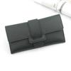 Korean Style Women's Tri-fold Long Fashion Wallet Clutch with Buckle