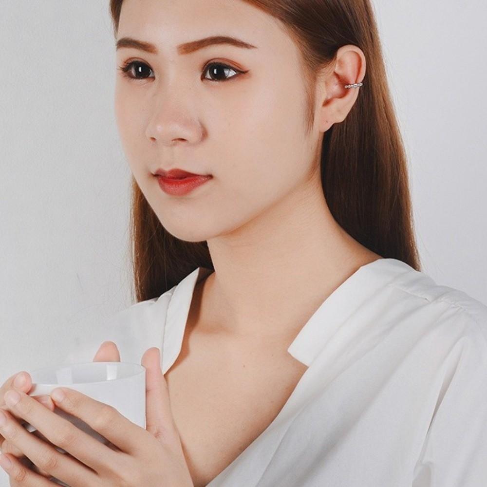 Nové opakovaně použitelné korekční klipy na uši Hypoalergenní pohodlné klipsové náušnice Punk Rock styl Klips na ucho bez dírky Unisex náušnice