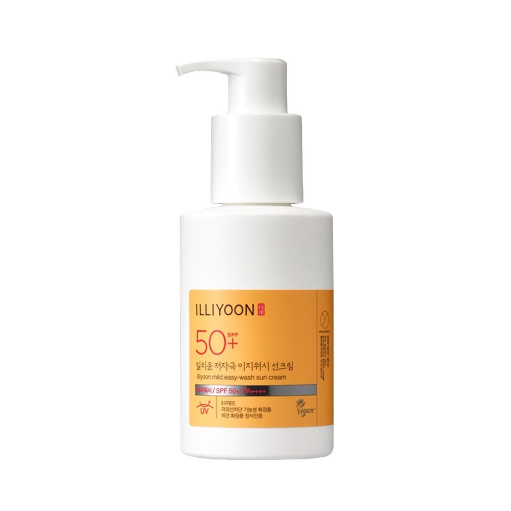 Illiyoon Mild Easy Wash Sun Cream UV Protection Refreshing Hydration 150ml