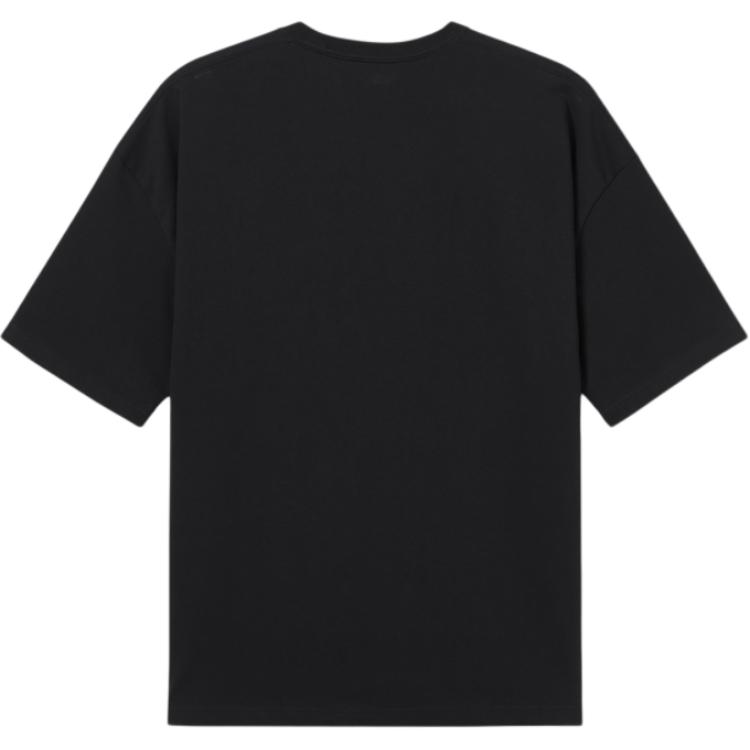 Levis Loose Fit Casual Patch Soft Crew Neck Short Sleeve T-Shirt Men Tops Black 002XI-0001