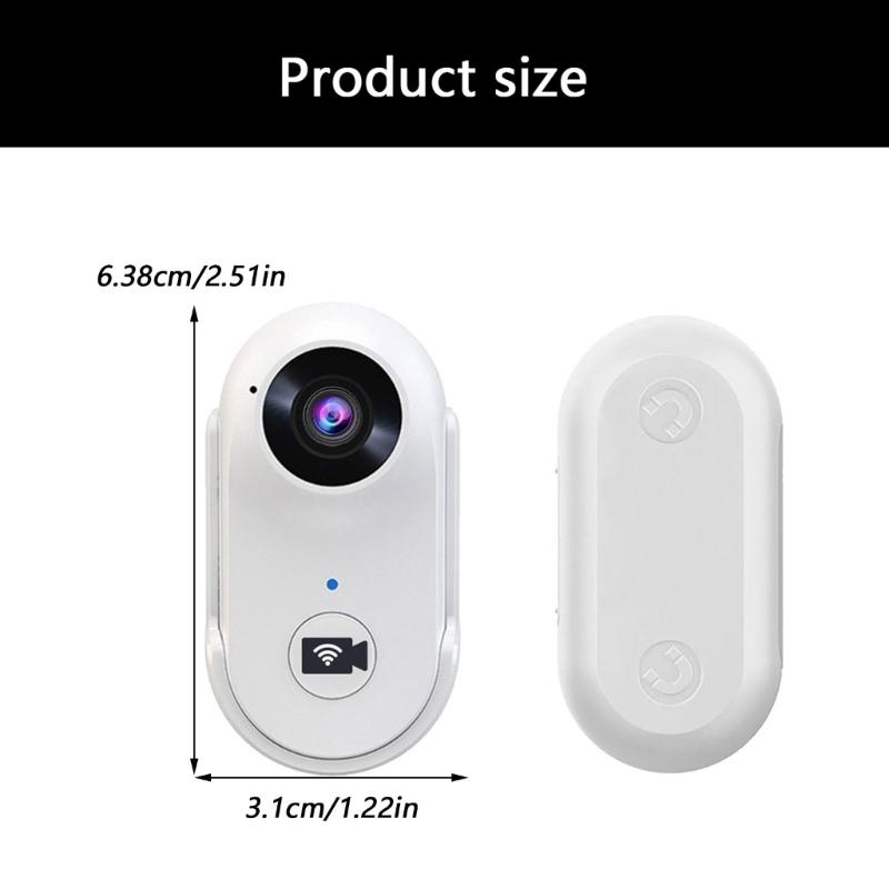 Compactly Sports Recording Camera With 32GB Memory Magnetic Neck Lanyard For Clear Footages And On Travel Convenience