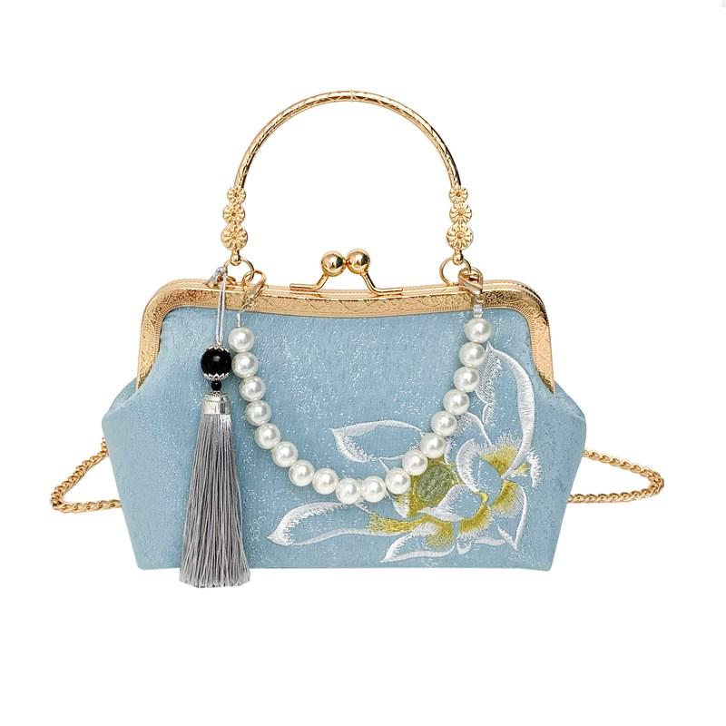 

Модная брендовая сумка через плечо для женщин, цветочная декоративная тканевая сумка в китайском стиле, роскошный дизайн, женские сумки-мессенджеры