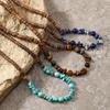 Irregular Stone Beaded Necklace Choker for Women Jewelry Accessories