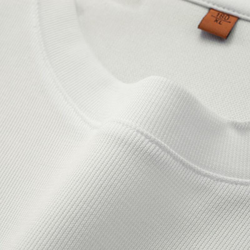 Dibinze Men's Plus Size Ripped Round Neck T-Shirt