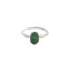 Natural dangerous material jadeite Pixiu ring sterling silver s925 high-end exquisite style fashion women's jewelry