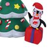 A84X-Outdoor Decorations Inflatable Christmas Tree 5.9Ft Lighted Holiday Party Blow Up Inflatables
