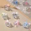 Nail Jewelry Rose Flower Nail Rhinestones Crystal Butterfly Nail Accessories  Girls/Women