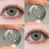FUNSACHY 1 Pair Color Contact Lenses For Eyes Natural Gray Blue Beautiful Pupil Soft Natural Accessories Yearly Cosmetic Pupils