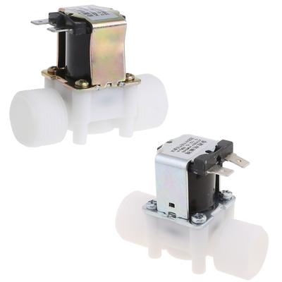 Electroválvula de presión de agua, aire y aire, normalmente cerrada, abierta, 3/4", CA 220 V, para herramienta de riego de jardín