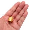 Uxcell Aluminum Potentiometer Knobs Universal Volume Tone Control Knobs with Arrow Indicators for Guitar Gold 4-Pack 1/4" (6mm) 5/8"