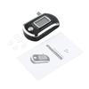 Digital Alcohol Breath Tester LCD Breathalyzer Analyzer Detector Black Without Battery