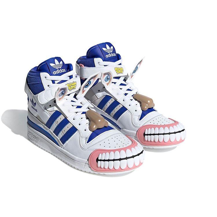 Adidas Kerwin Frost X Forum High Humanchives Unisex Sneakers White Cloud-White Bold-Blue GX3872