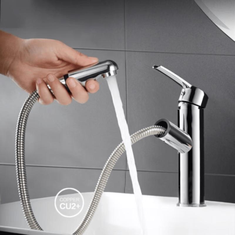 OEING Pull-Out Bathroom Basin Faucet