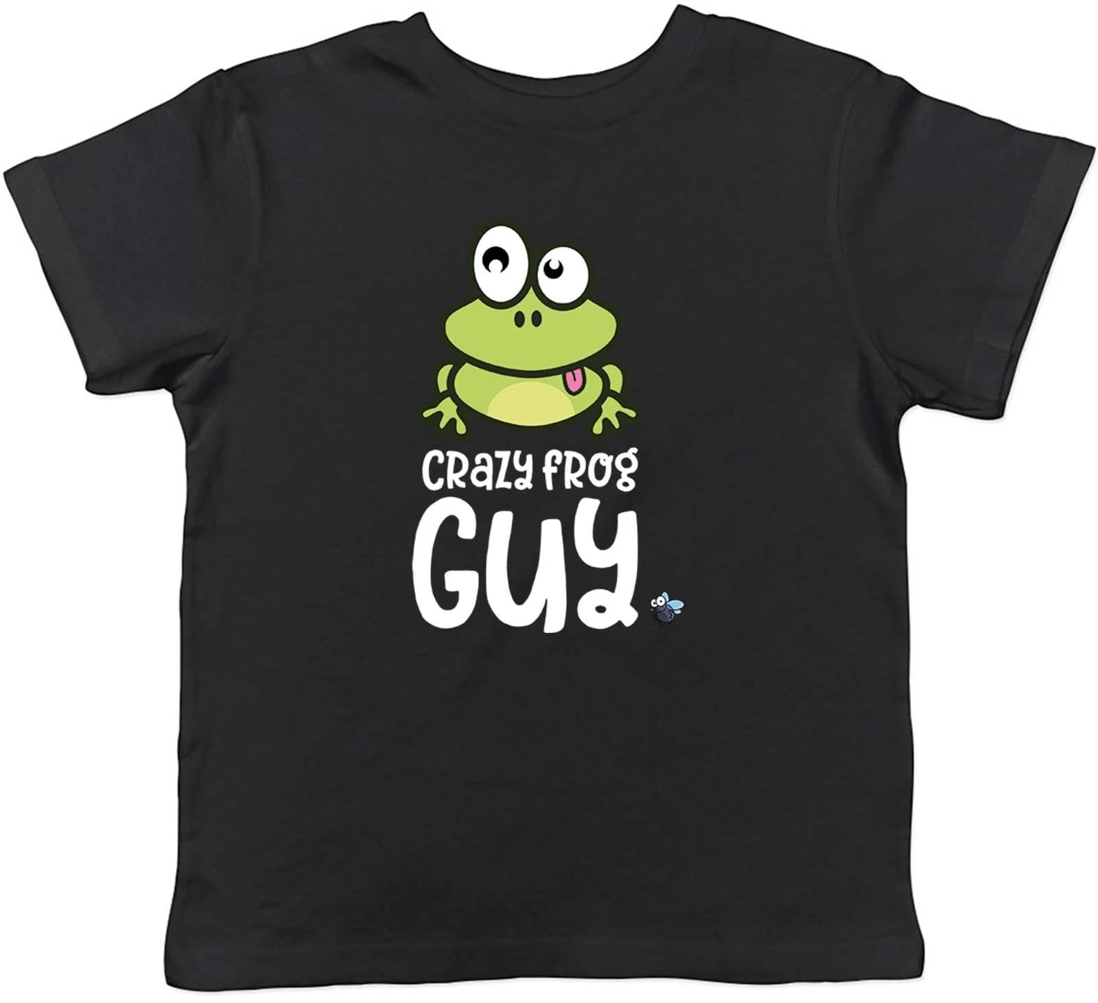 Funny Crazy Frog Guy Kids T-Shirt Toad Tadpole Childrens Boys Girls Gift 130