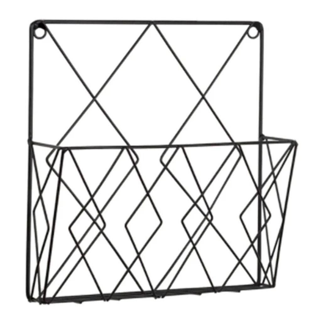 Metal Wall Files Folder Iron Wire Door Hanging Organizers Bookshelf Tabletop Display Stand  Office