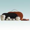 Wo Ding Ru Kiln Portable Kung Fu Tea Set